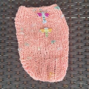XS knit dog sweater